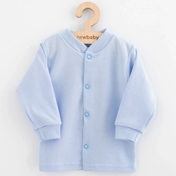 Gilet bébé en coton New Baby Happy Elephant bleu