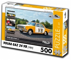 Puzzle RETRO-AUTA Volga GAZ 24 VB (1984) – 500 pièces