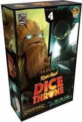 Jeu de dés Duel 4 arbre vs. ninja