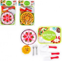 Set de cuisine pizza et gâteau pour enfants