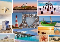 Puzzle Au bord de la mer 1000 pièces SCHMIDT