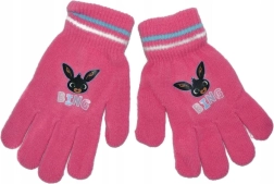 Gants pour enfants roses Bing - 1 pièce