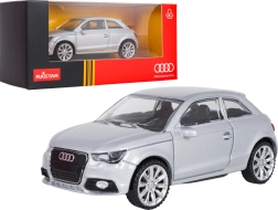 Modèle réduit métallique de voiture Audi A1 RASTAR argenté à l’échelle 1:43