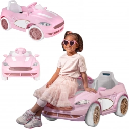 EVO voiture électrique pour enfants cabriolet rose avec lumières et sons