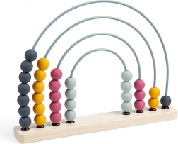 Abacus arc-en-ciel en bois BIGJIGS TOYS