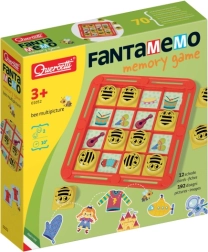 Quercetti Fantamemo Abeille – jeu de mémoire (mémo)