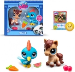 Littlest Pet Shop – set de 2 figurines avec accessoires, série 1