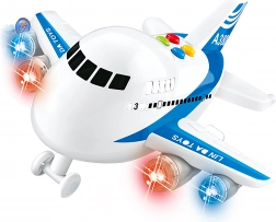 Avion à inertie avec effets lumineux et sonores 22 cm