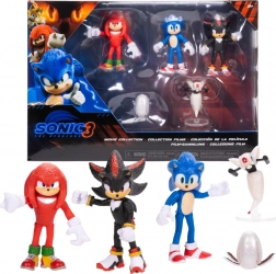 Set de figurines SONIC THE HEDGEHOG 3 – coffret de collection 5 pièces