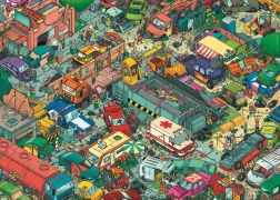 Puzzle Heye Casse-auto 1000 pièces