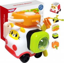 Woopie baby montessori voiture chat 4-en-1