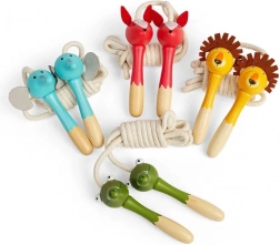 Corde à sauter avec poignées animales pour enfants