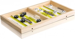 Jeu de vitesse de football de table en bois