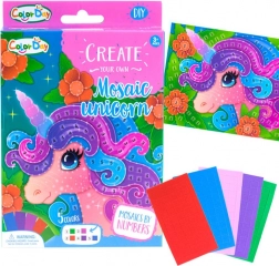 Mosaïque en mousse créative – kit artistique autocollant – Mosaïque