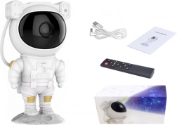 Veilleuse et projecteur d’étoiles Astronaute