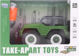 Jeep en plastique à visser pour enfants