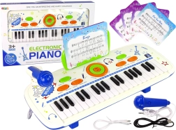 Clavier de piano électrique pour enfants Blue USB MP3 Notes