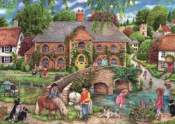 Puzzle Ravensburger La vie à la campagne 1000 pièces