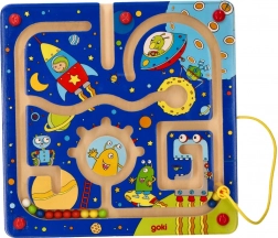 Labyrinthe Magnétique en Bois Espace de Goki