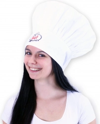 Toque de cuisine pour adultes avec inscription Chef cuisinier