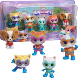 Disney Junior Super Kitties set de 5 figurines – l’équipe des chatons