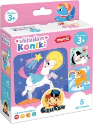 Puzzle Układám Koníky