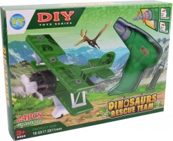 Avion à visser avec perceuse et volant