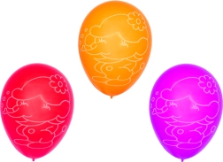 Ballons gonflables imprimés 30 cm - lot de 10 pièces