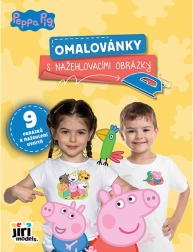Livre de coloriage avec images à repasser Peppa Pig