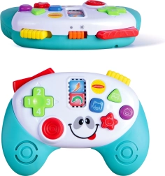 Manette de jeu avec effets lumineux et sonores