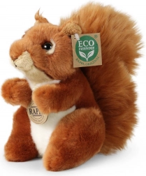 écureuil en peluche 18 cm écoresponsable