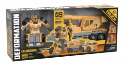 Camion grue transformable - robot