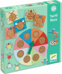 Djeco Jeu en Bois Tactile Bzzz