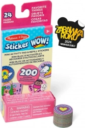Sticker Wow – recharge et mini-livre Licorne
