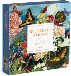 Galison puzzle en bois jardin des papillons