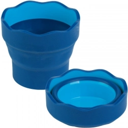 Gobelet pliable pour l’eau Clic&Go bleu de FABER-CASTELL