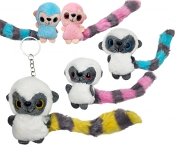 Porte-clés peluche raton laveur 18 cm