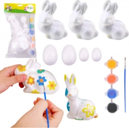 Kit de peinture pour décorations de Pâques en polystyrène