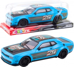 Voiture de sport à propulsion arrière bleue