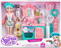 Ensemble de cuisson Sparkle Girlz avec poupée 27 cm