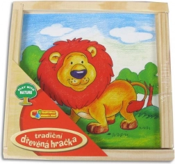 Cubes en bois Animaux 2 types