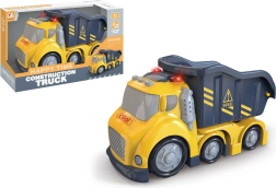 Camion benne de chantier avec effets lumineux et sonores
