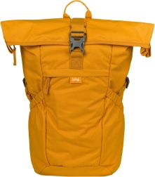baagl roll top sac à dos jaune grs