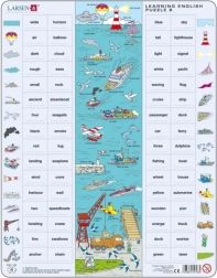 Puzzle Larsen pour apprendre l’anglais En mer 64 pièces