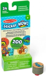 Recharges d'autocollants DINOSAURS pour MELISSA & DOUG Sticker WOW!