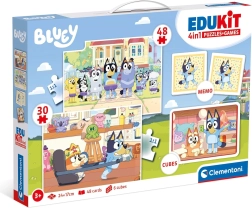 Edukit 4-en-1 Bluey – coffret éducatif pour enfants
