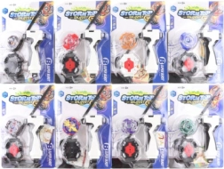 Toupie lumineuse à lancement avec lanceur