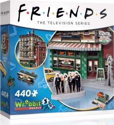 Puzzle 3D WREBBIT Friends Central Perk – 440 pièces