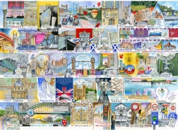 Puzzle Lumières vives des grandes métropoles 1000 pièces GIBSONS