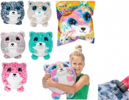 Balle en peluche gonflable avec animal 30 cm